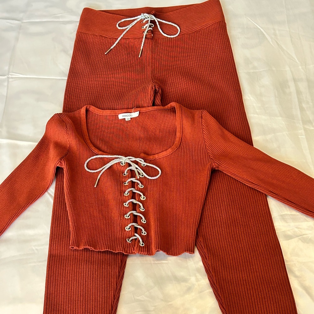 Matching Set With Silver Pull String! - image 2